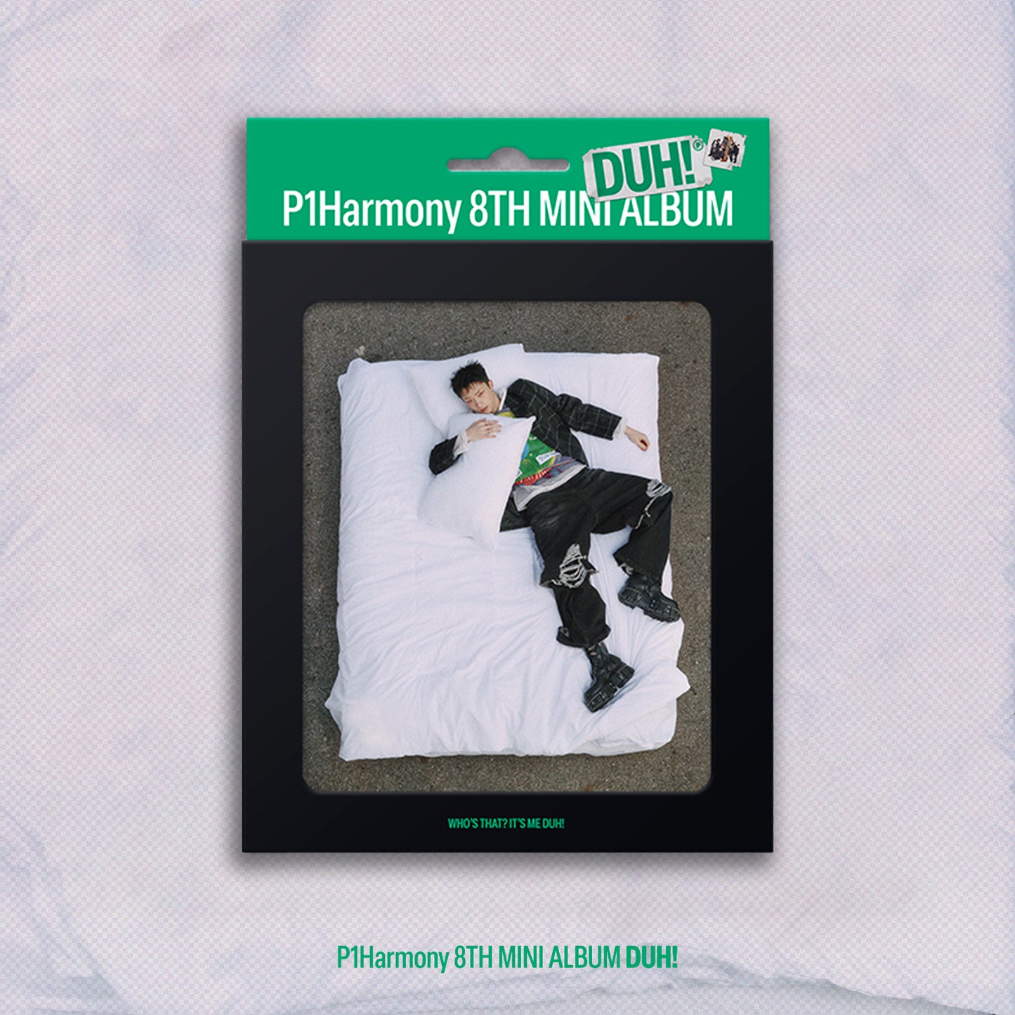 P1HARMONY 8TH MINI ALBUM 'DUH!' (COMPACT) JIUNG VERSION COVER