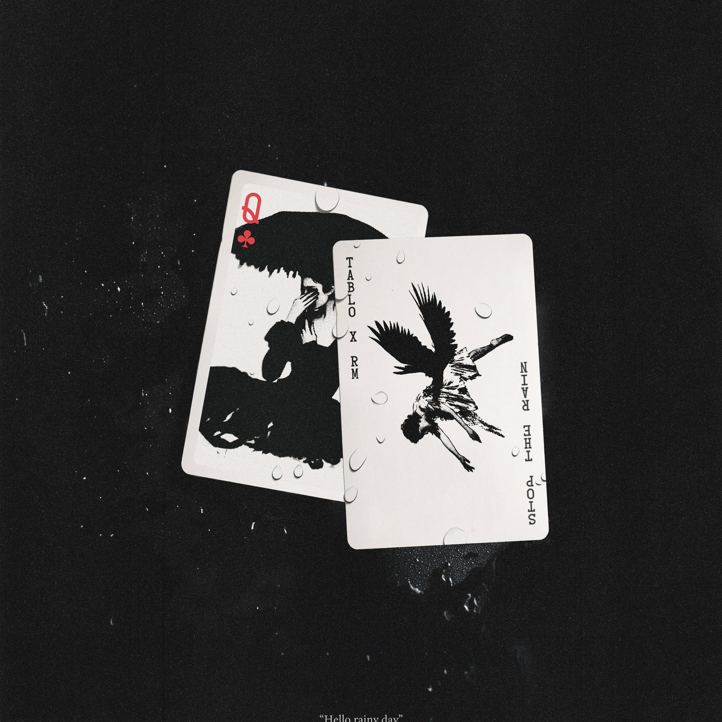 TABLO X RM ALBUM 'STOP THE RAIN' COVER