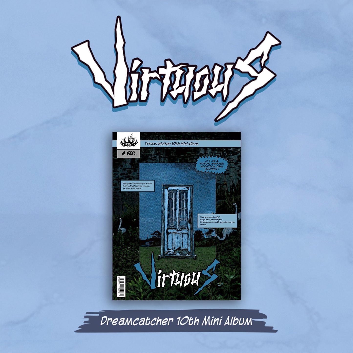 DREAMCATCHER 10TH MINI ALBUM 'VIRTUOUS' A VERSION COVER