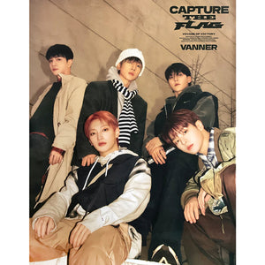 VANNER 2ND MINI ALBUM 'CAPTURE THE FLAG' POSTER ONLY VOYAGE OF VICTORY VERSION COVER