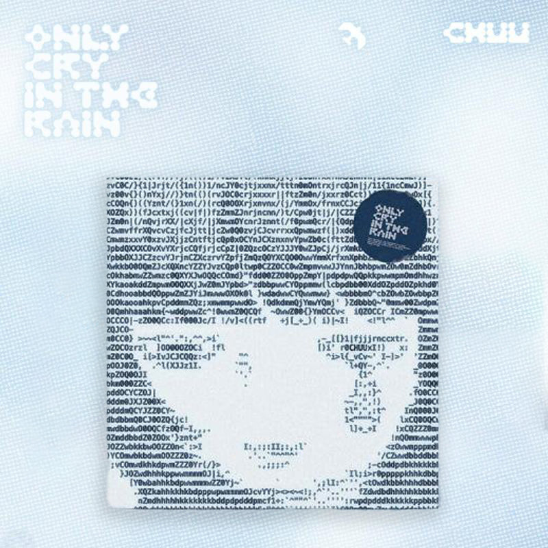CHUU 3RD MINI ALBUM 'ONLY CRY IN THE RAIN' BLUE VERSION COVER