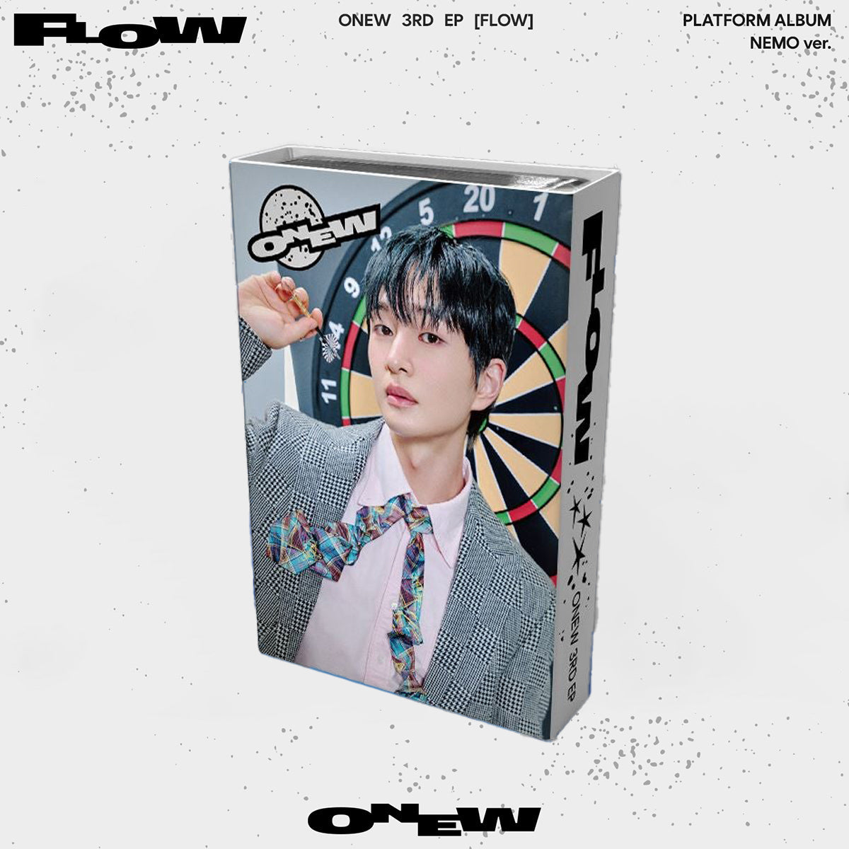ONEW 3RD MINI ALBUM 'FLOW' (PLATFORM NEMO) B VERSION COVER