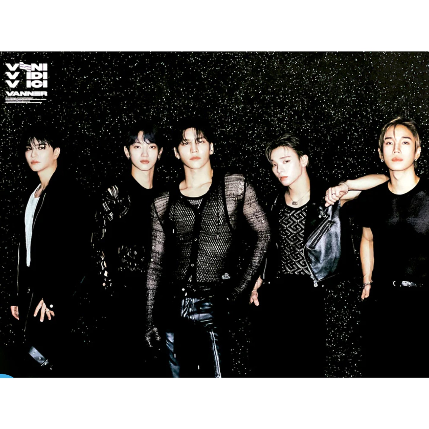 VANNER 1ST MINI ALBUM 'VENI VIDI VICI' POSTER ONLY B VERSION COVER