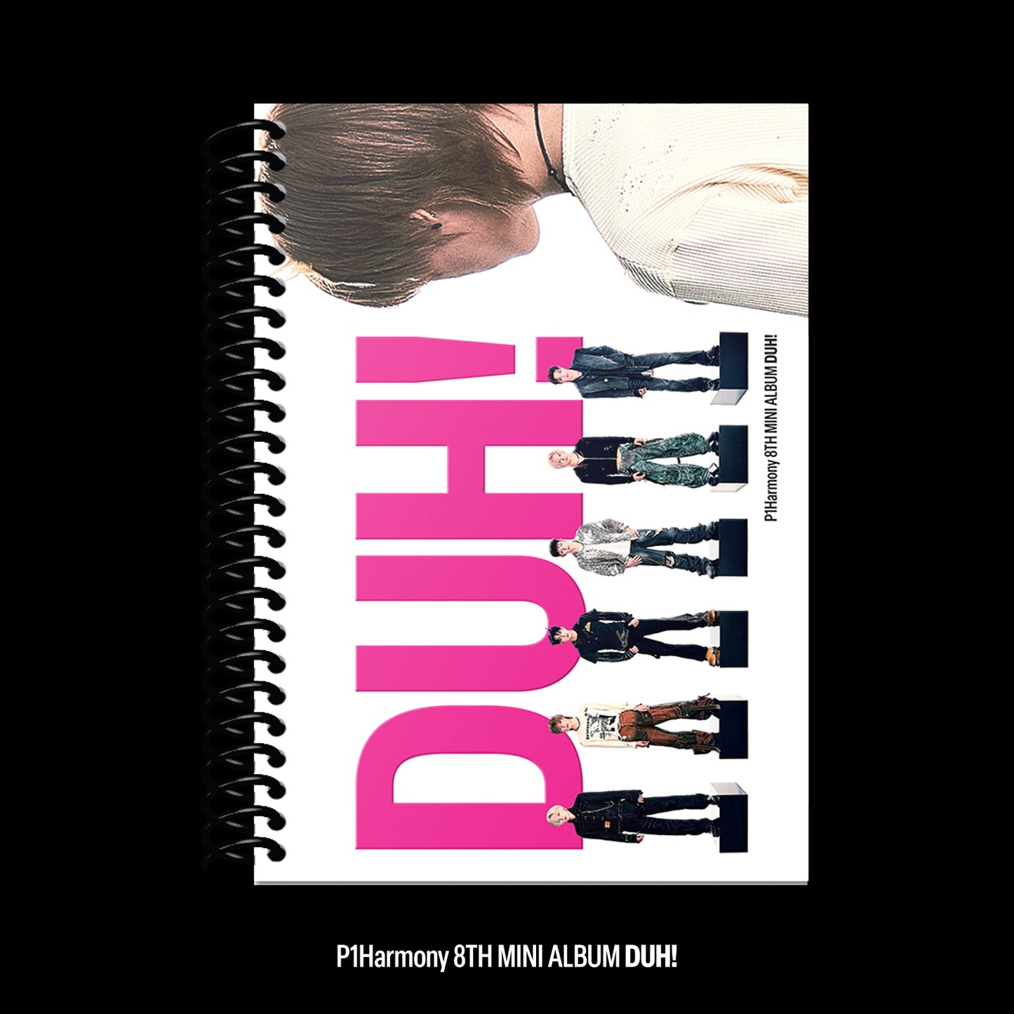 P1HARMONY 8TH MINI ALBUM 'DUH!' D VERSION COVER