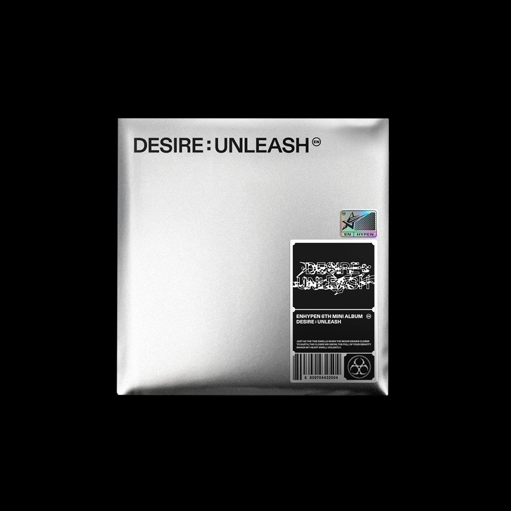 ENHYPEN 6TH MINI ALBUM 'DESIRE : UNLEASH' (ENGENE) COVER