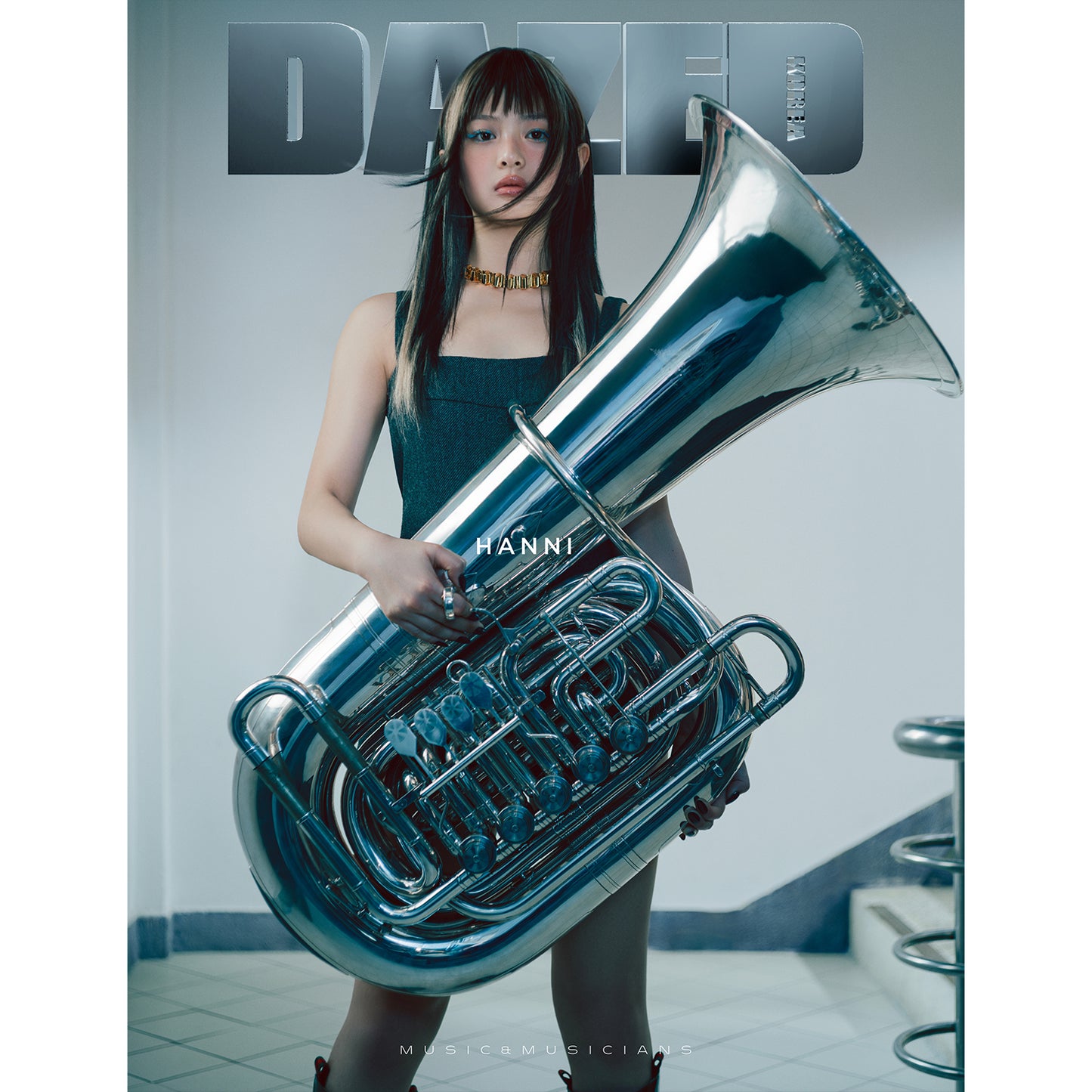 DAZED '2024 MUSIC&MUSICIANS - HANNI (NEWJEANS)' E VERSION COVER