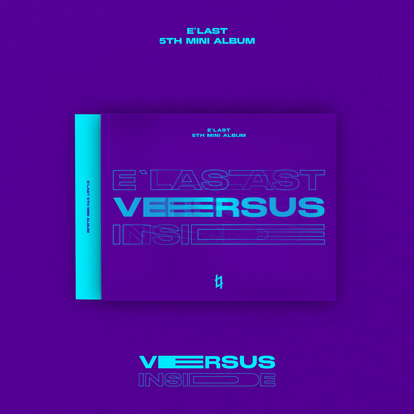 E'LAST 5TH MINI ALBUM 'VERSUS' INSIDE VERSION COVER