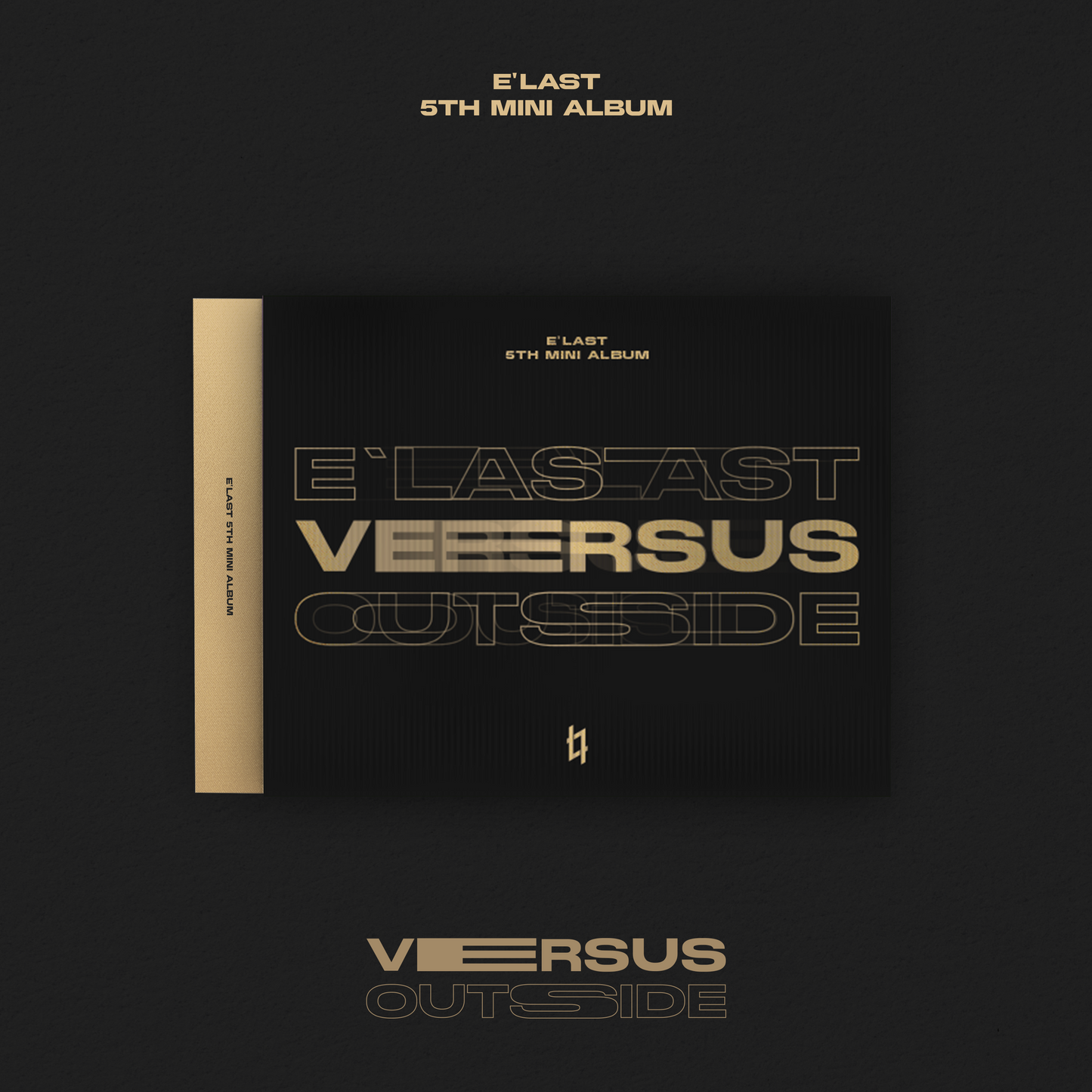 E'LAST 5TH MINI ALBUM 'VERSUS' OUTSIDE VERSION COVER