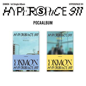 DXMON 1ST SINGLE ALBUM 'HYPERSPACE 911' (POCA) SET COVER