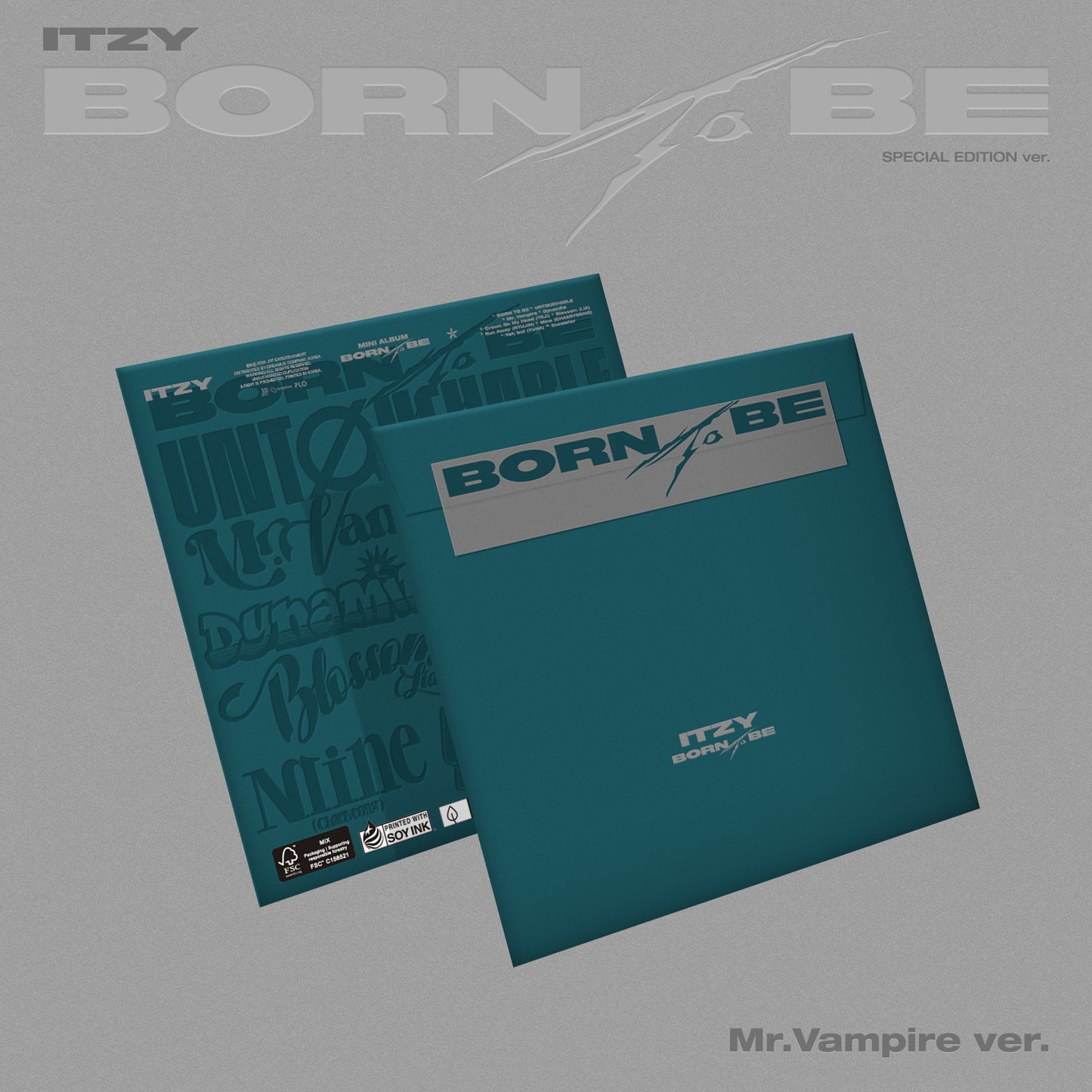 ITZY ALBUM 'BORN TO BE' (SPECIAL) COVER