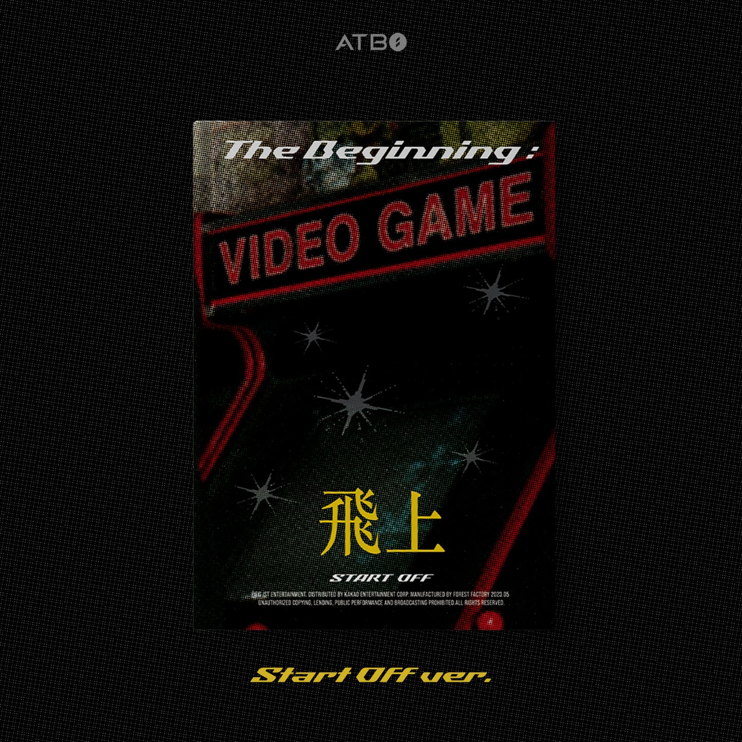 ATBO 3RD MINI ALBUM 'THE BEGINNING : 飛上' START OFF VERSON COVER