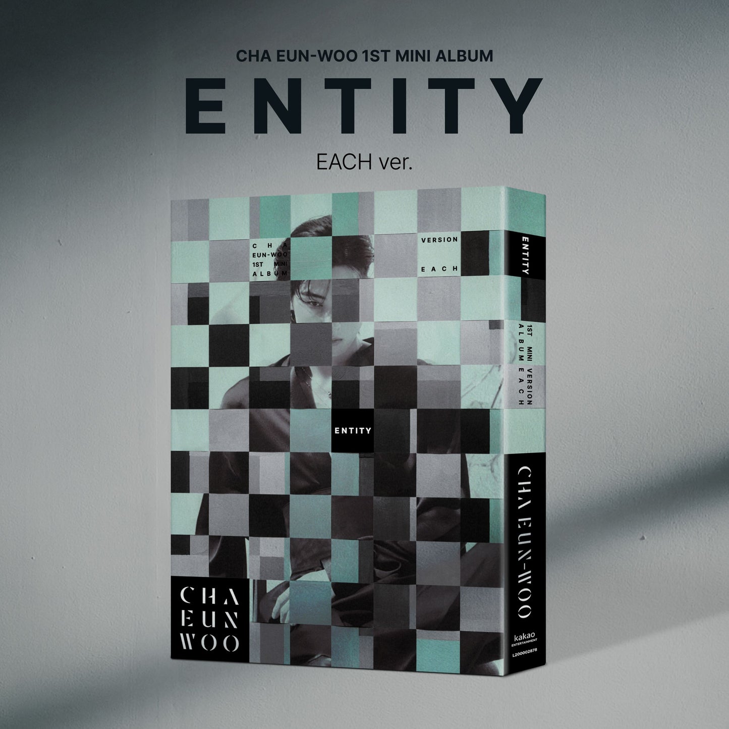 CHA EUN-WOO 1ST MINI ALBUM 'ENTITY' EACH VERSION COVER