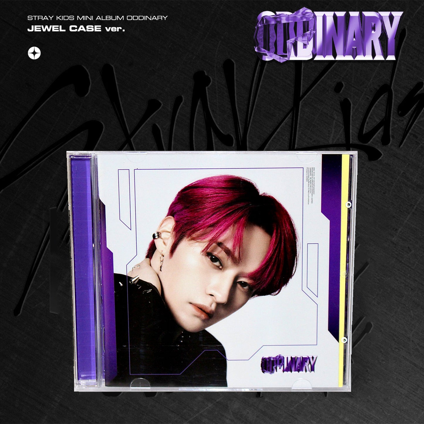 STRAY KIDS MINI ALBUM 'ODDINARY' (JEWEL CASE) LEEKNOW VERSION COVER