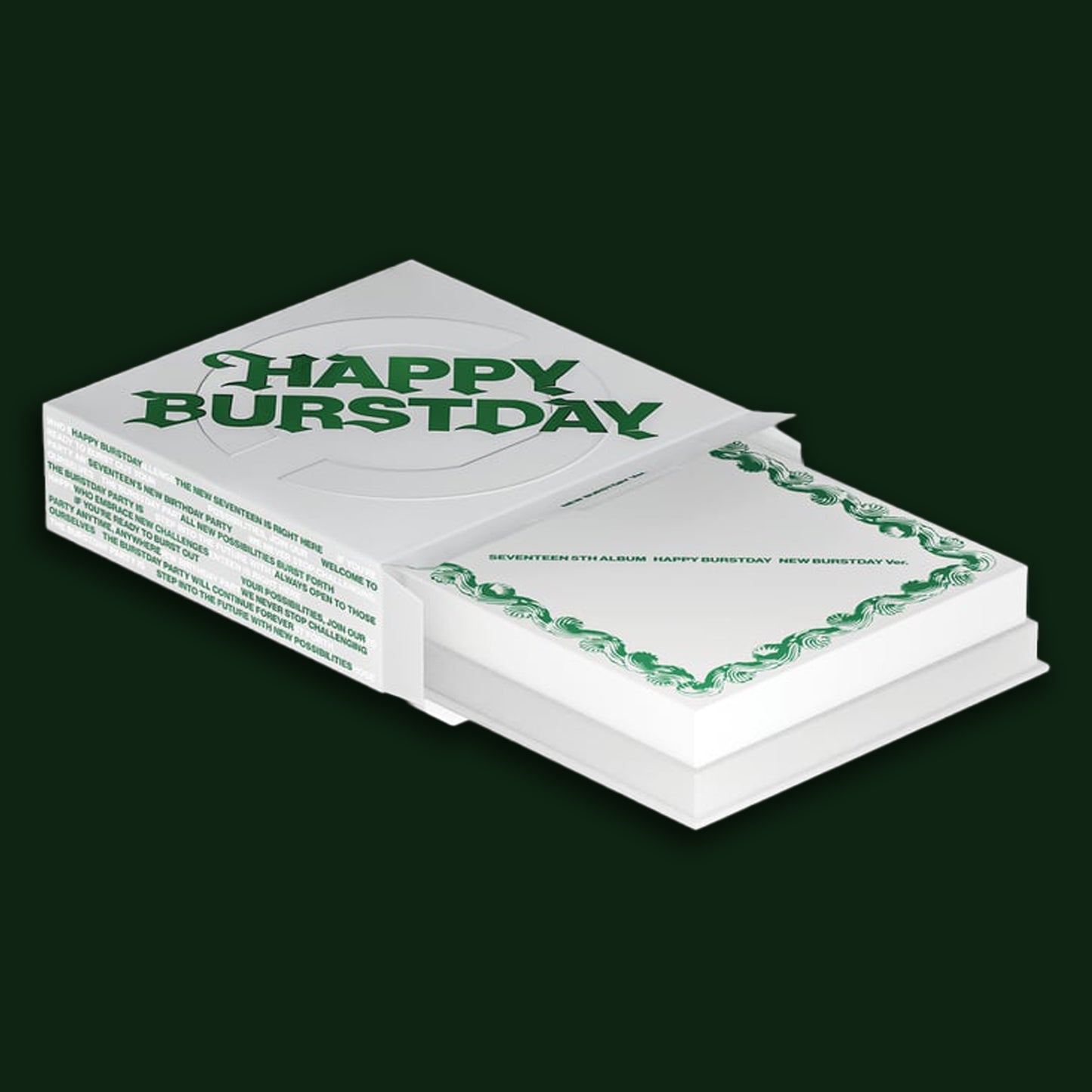 SEVENTEEN 5TH ALBUM 'HAPPY BURSTDAY' NEW BURSTDAY VERSION COVER