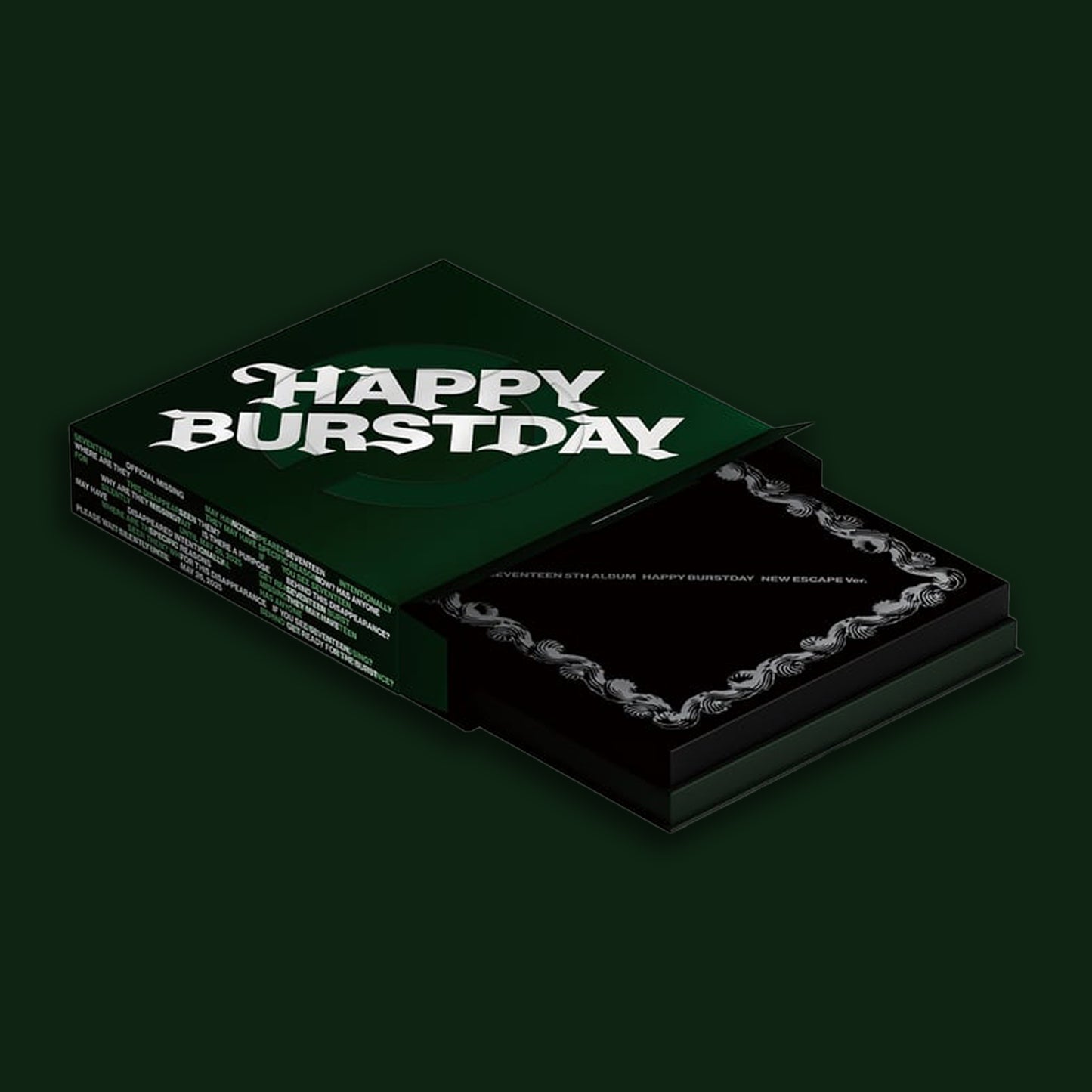 SEVENTEEN 5TH ALBUM 'HAPPY BURSTDAY' NEW ESCAPE VERSION COVER
