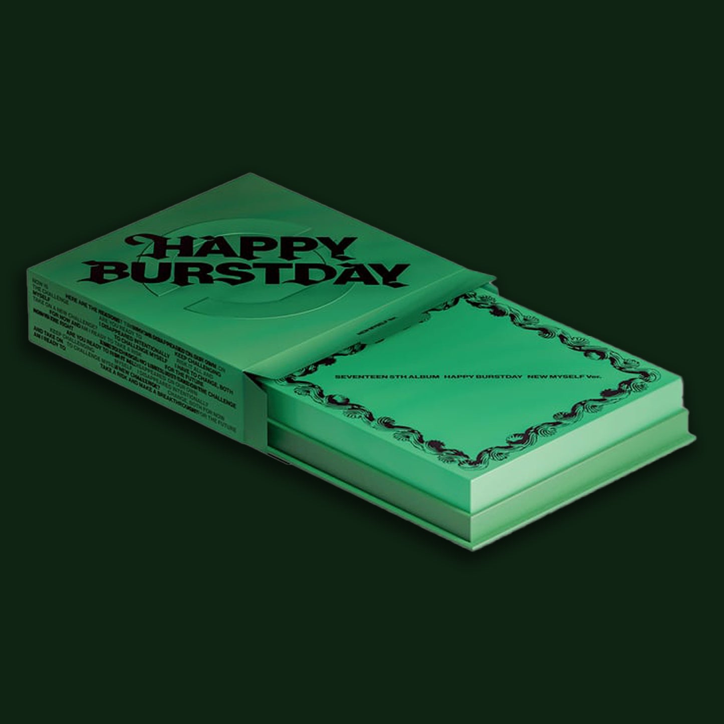 SEVENTEEN 5TH ALBUM 'HAPPY BURSTDAY' NEW MYSELF VERSION COVER