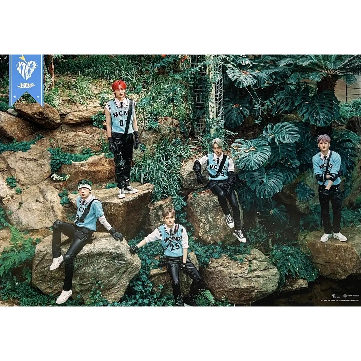 MCND 6TH MINI ALBUM 'X10' POSTER ONLY ONE TEAM B VERSION COVER