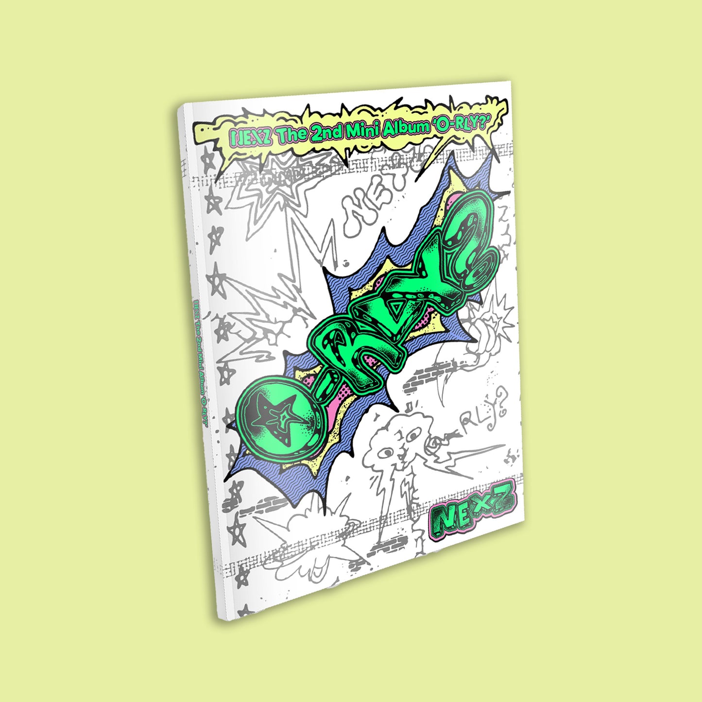 NEXZ 2ND MINI ALBUM 'O-RLY?' O VERSION COVER
