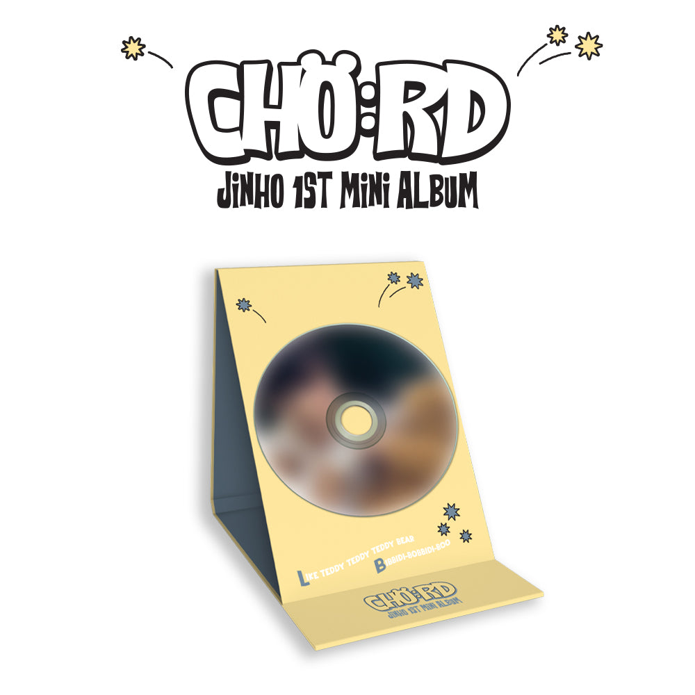 JINHO 1ST MINI ALBUM 'CHO:RD' REALITY VERSION COVER