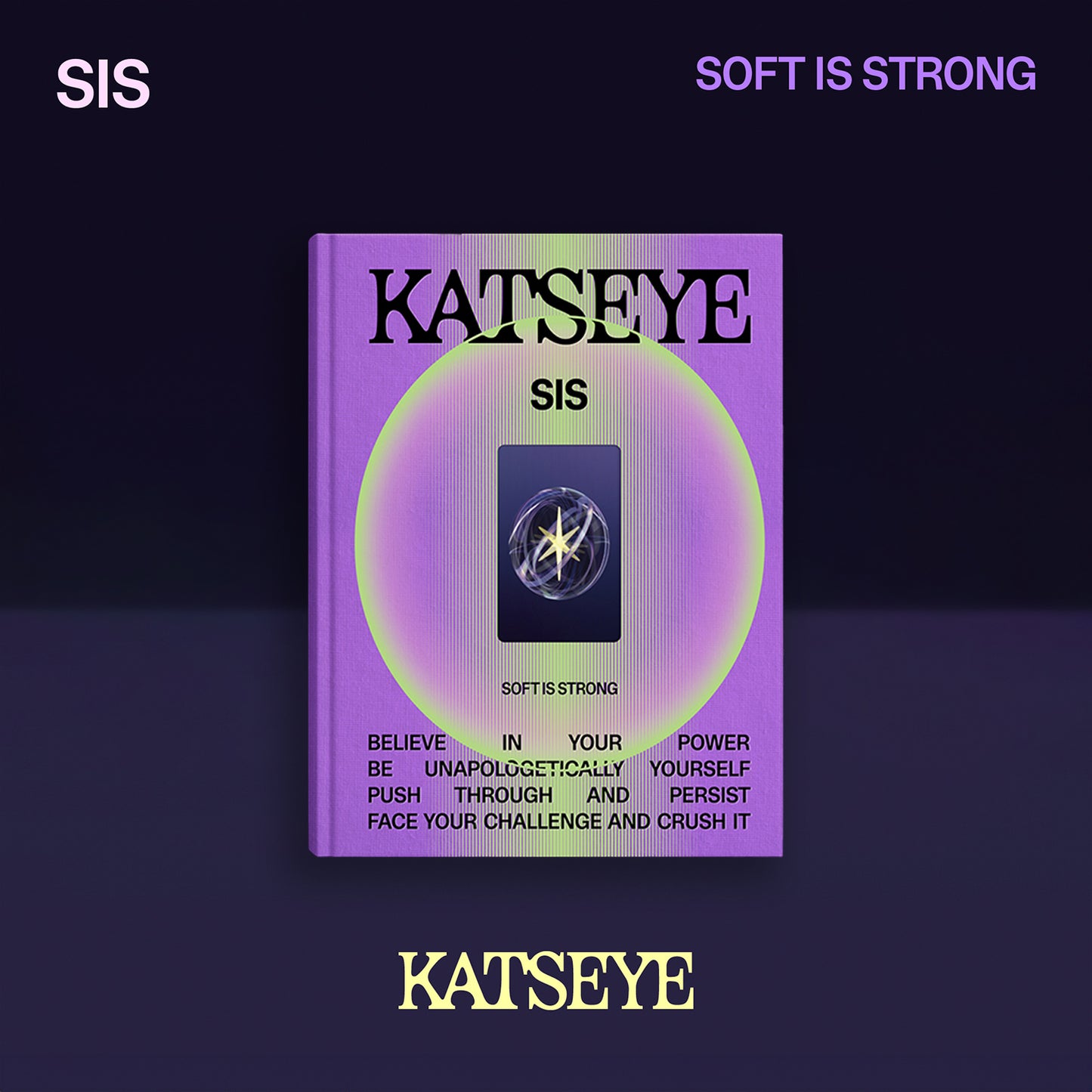 KATSEYE ALBUM 'SIS (SOFT IS STRONG)' STRONG VERSION COVER
