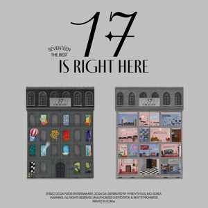 SEVENTEEN BEST ALBUM '17 IS RIGHT HERE' SET COVER