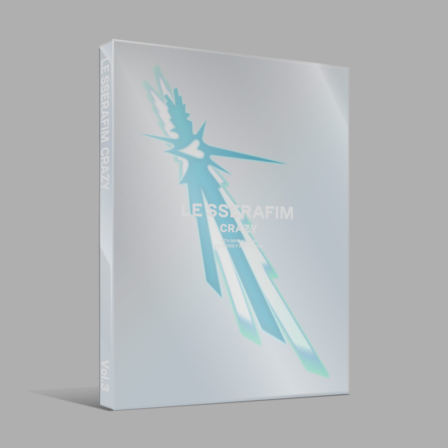 LE SSERAFIM 4TH MINI ALBUM 'CRAZY' VOL.3 VERSION COVER
