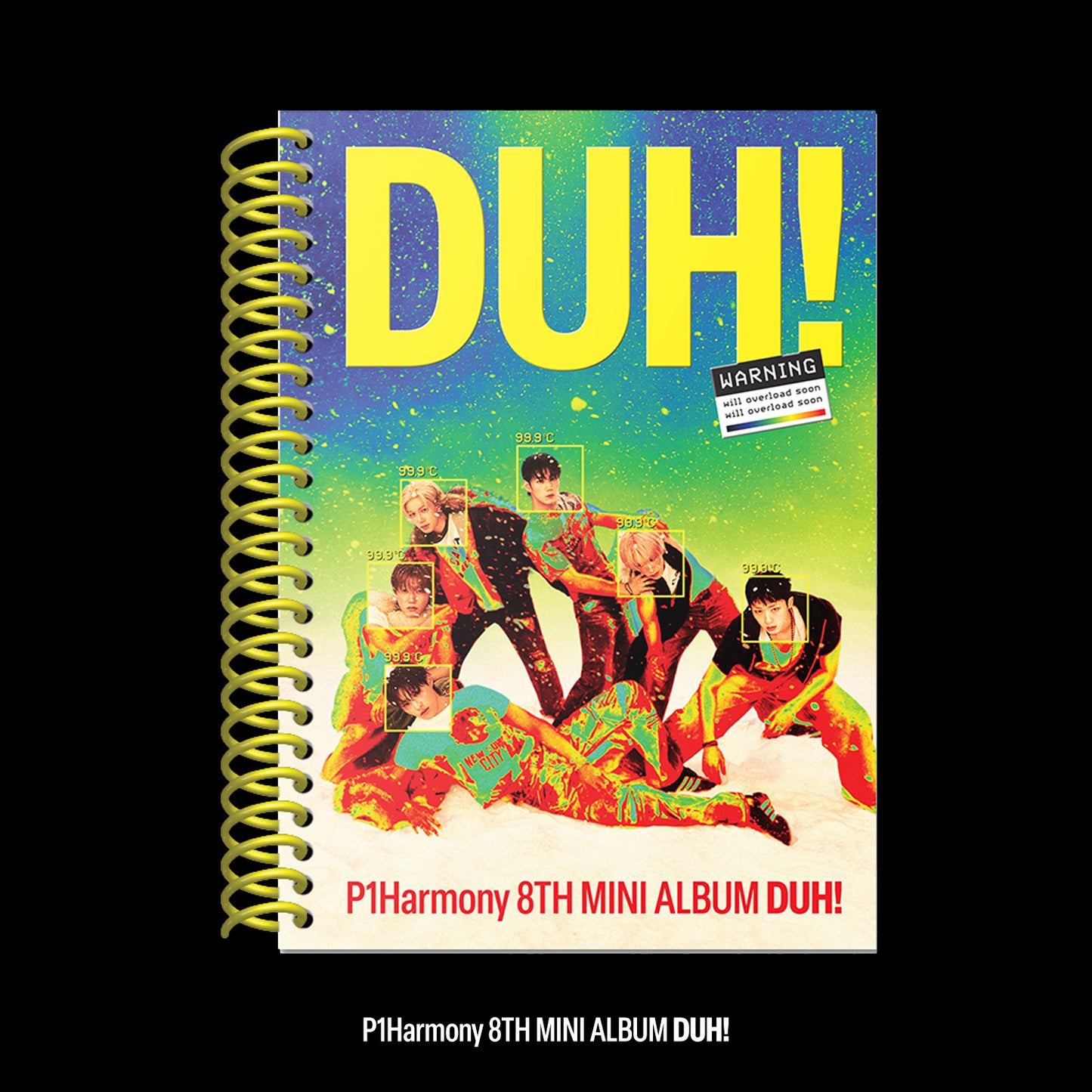 P1HARMONY 8TH MINI ALBUM 'DUH!' U VERSION COVER