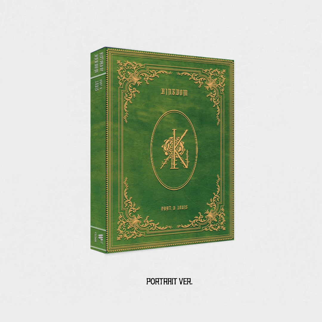 KINGDOM 2ND MINI ALBUM 'HISTORY OF KINGDOM : PART V. LOUIS' PORTRAIT VERSION COVER