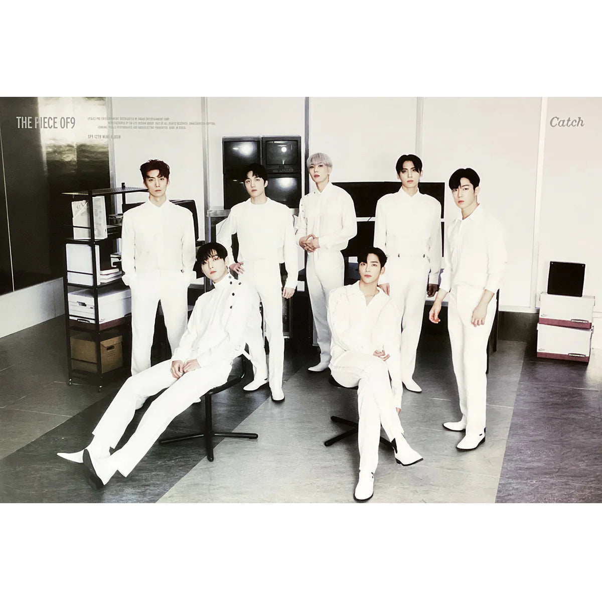 SF9 12TH MINI ALBUM 'THE PIECE OF9' POSTER (Catch)