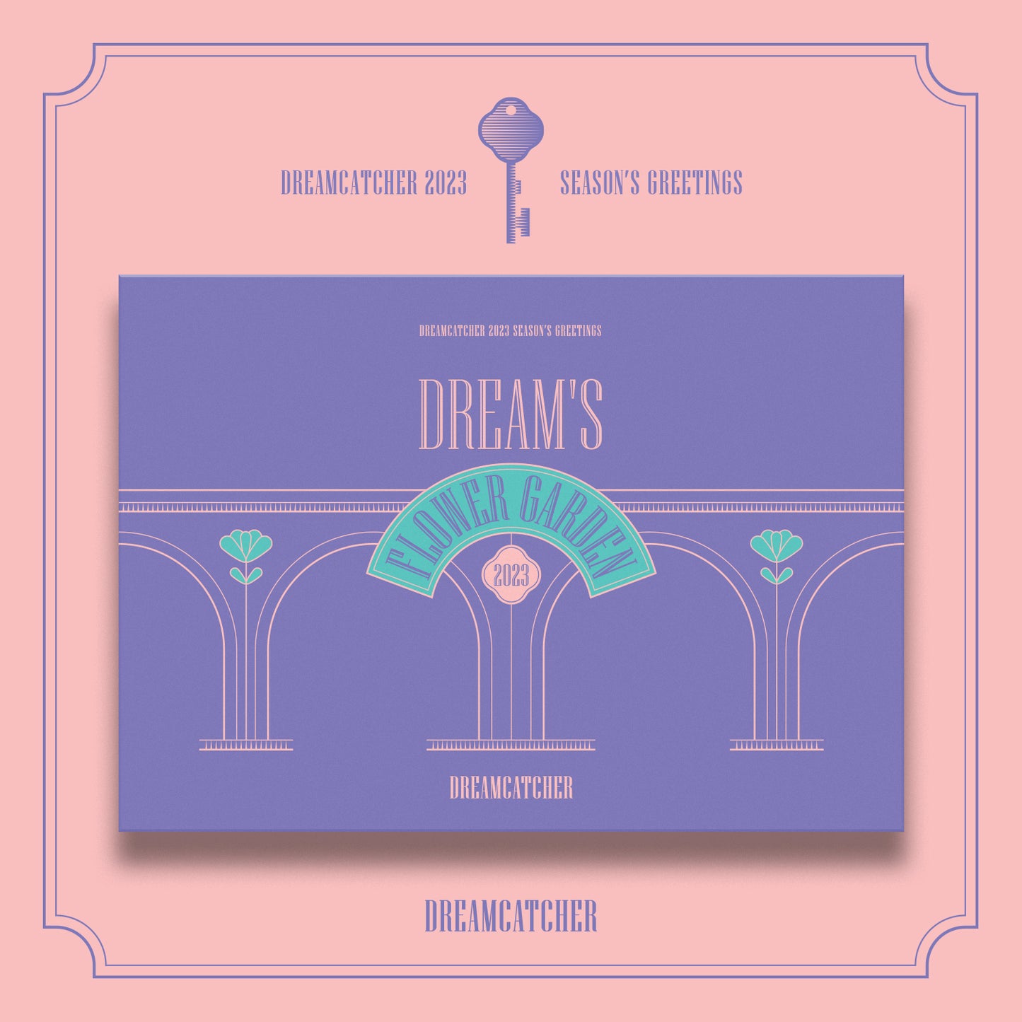 DREAMCATCHER 2023 SEASON'S GREETINGS DREAM'S FLOWER GARDEN COVER