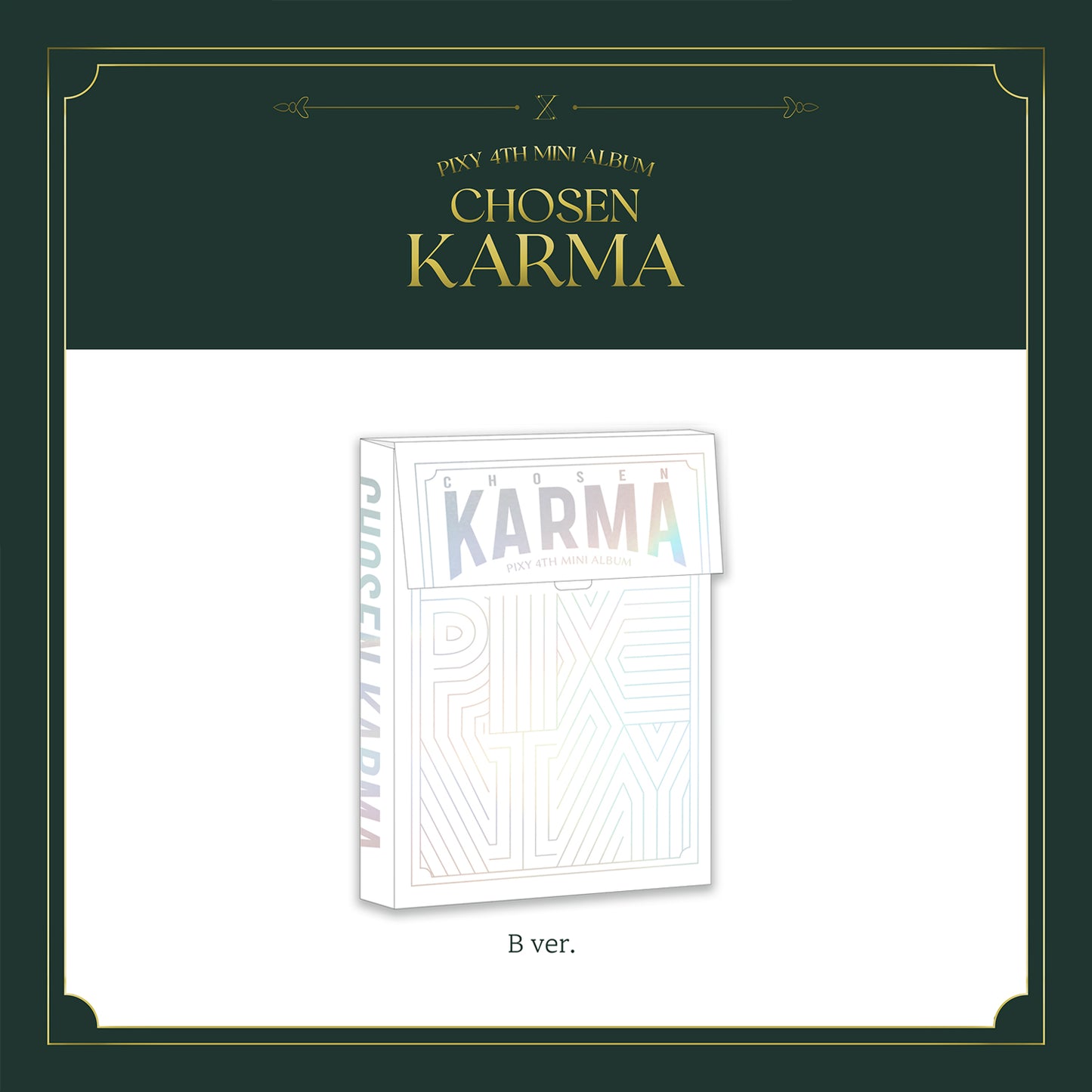 PIXY 4TH MINI ALBUM 'CHOSEN KARMA' B VERSION COVER