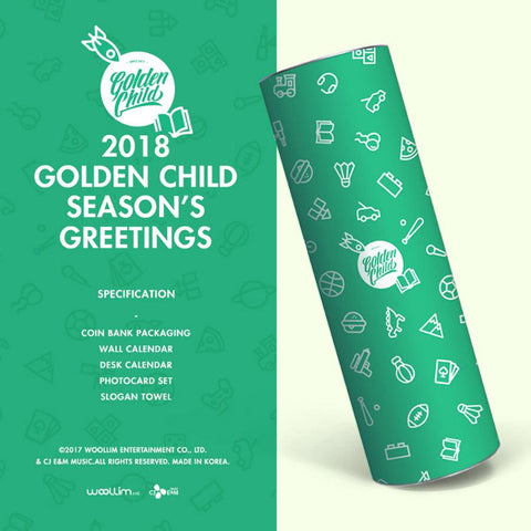 GOLDEN CHILD '2018 SEASON'S GREETINGS' - KPOP REPUBLIC