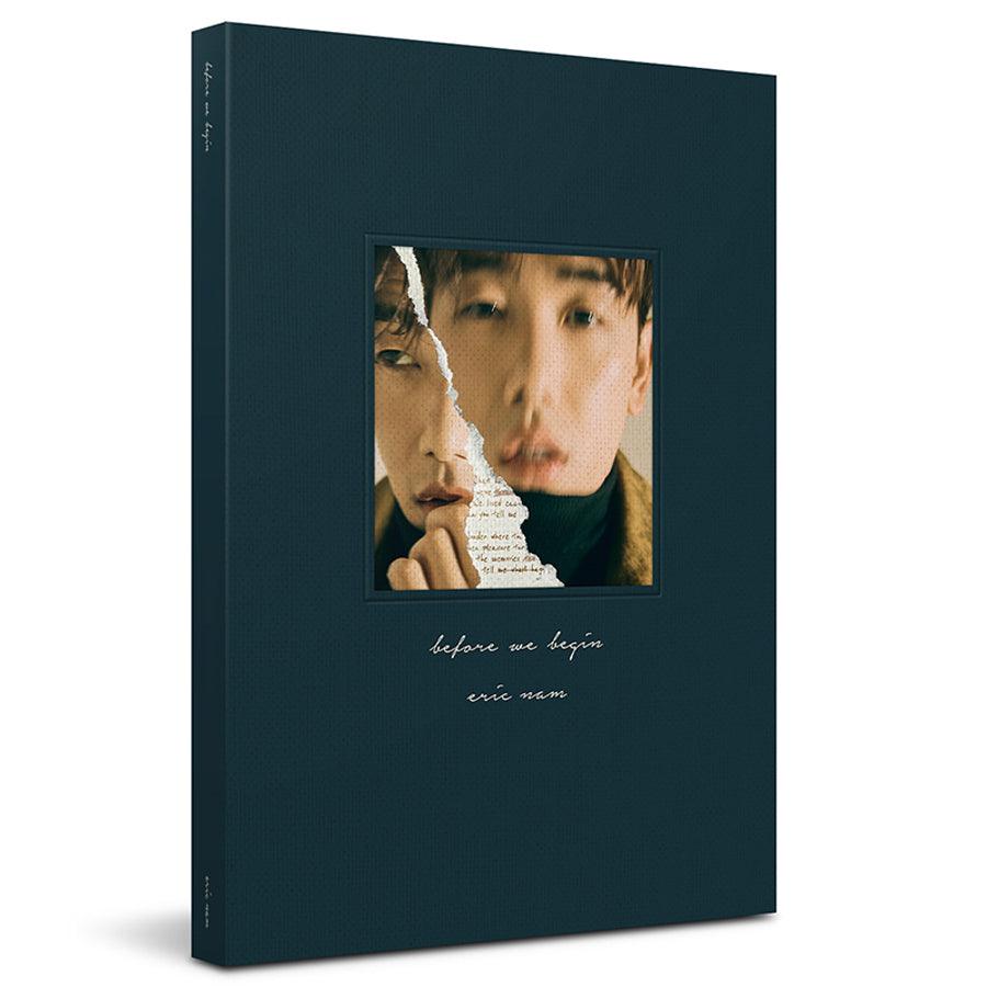 ERIC NAM ENGLISH ALBUM 'BEFORE WE BEGIN' + POSTER - KPOP REPUBLIC