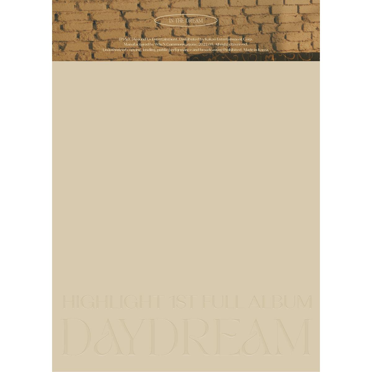 HIGHLIGHT 1ST ALBUM 'DAYDREAM' IN THE DREAM COVER