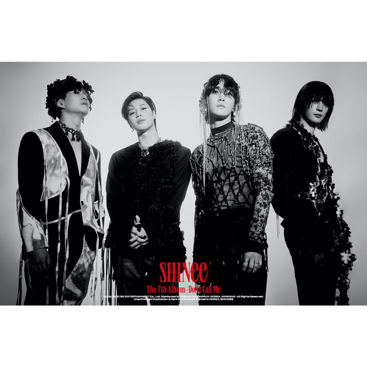 SHINEE 7TH ALBUM 'DON'T CALL ME' (JEWEL CASE) POSTER ONLY - KPOP REPUBLIC