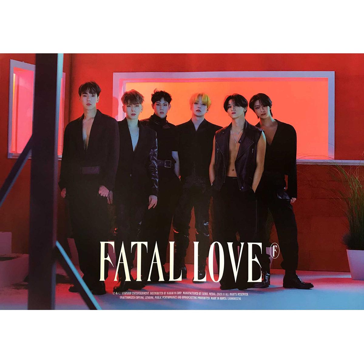 MONSTA X 3RD ALBUM 'FATAL LOVE' POSTER ONLY - KPOP REPUBLIC