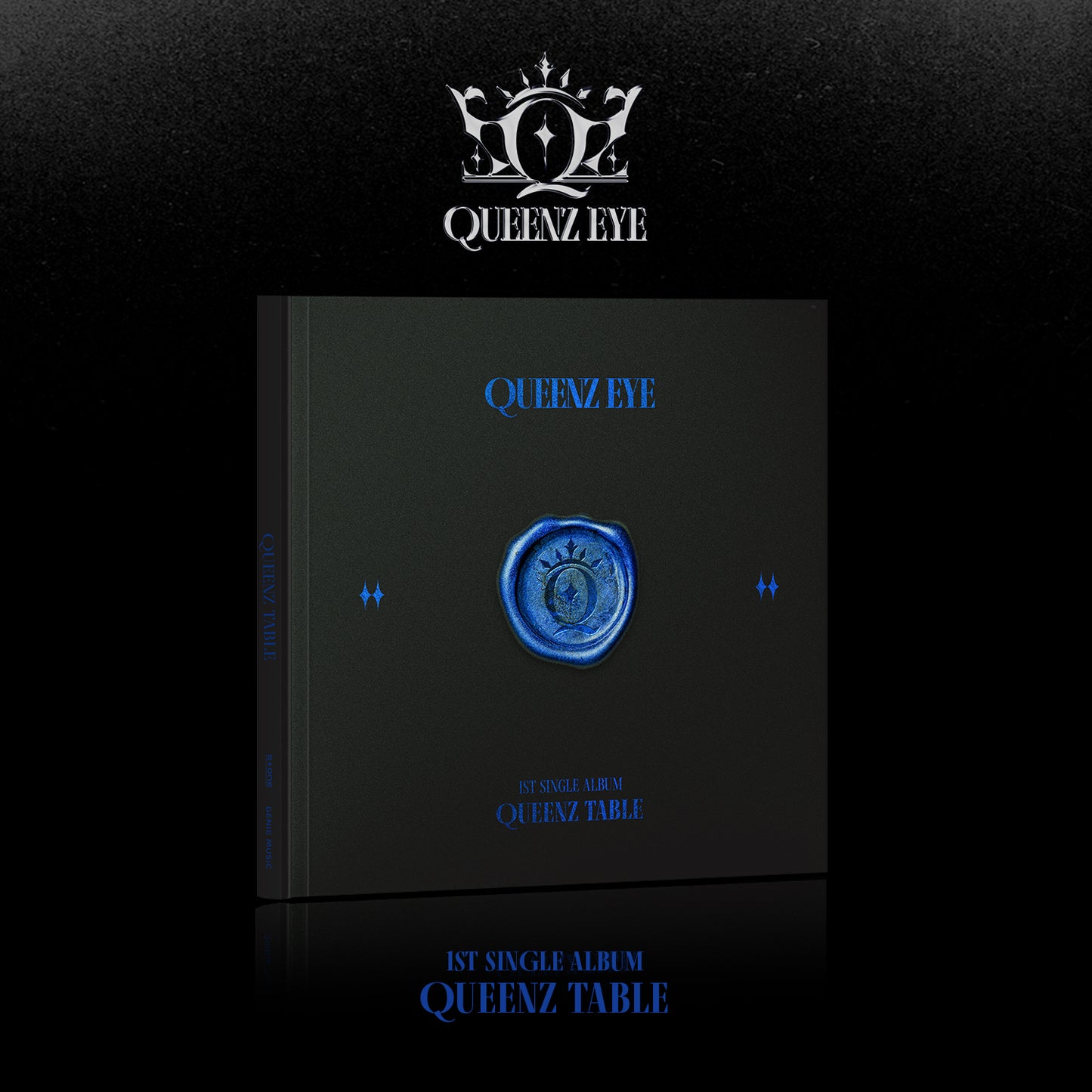 QUEENZ EYE 1ST SINGLE ALBUM 'QUEENZ TABLE' COVER