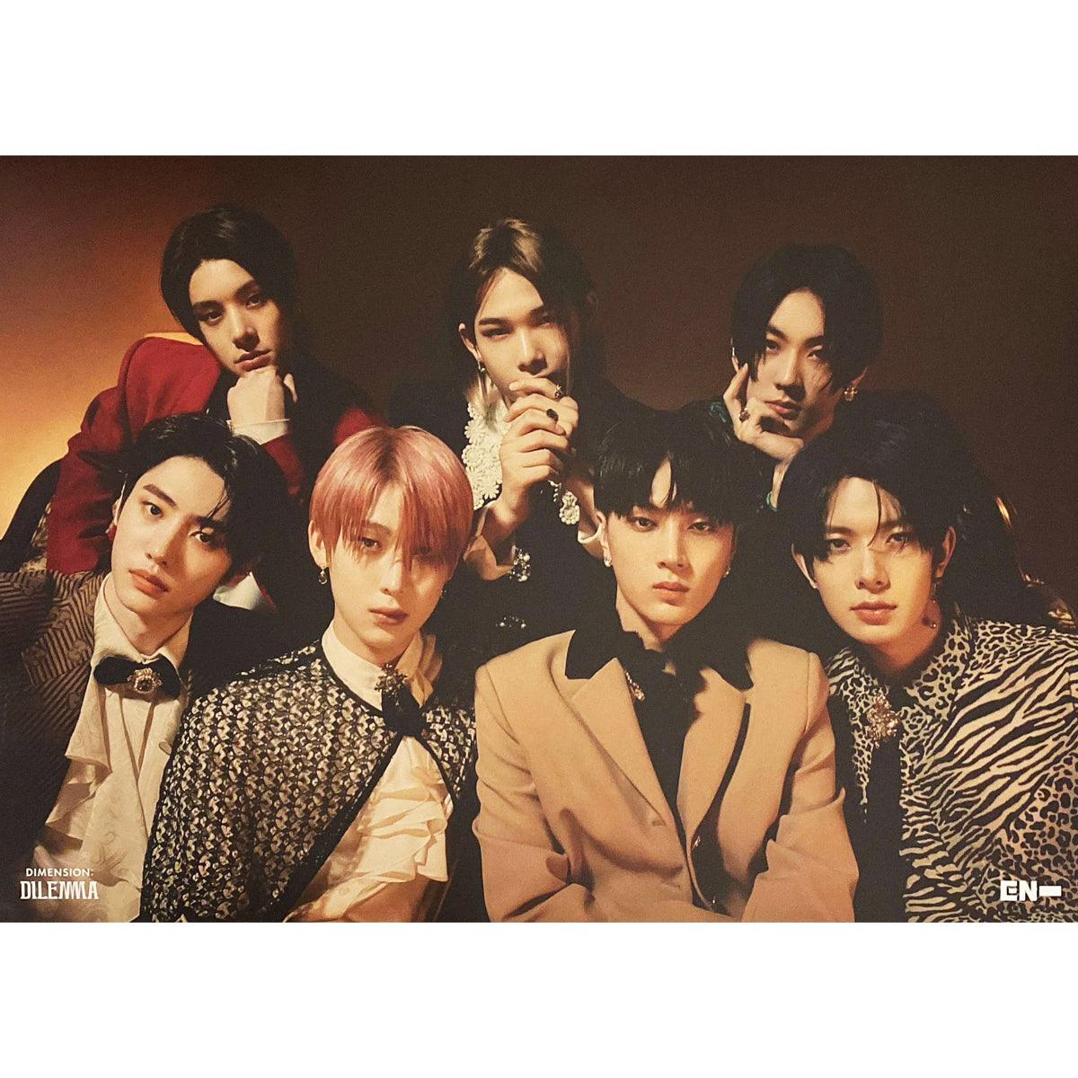 ENHYPEN 1ST ALBUM 'DIMENSION : DILEMMA' POSTER ONLY - KPOP REPUBLIC