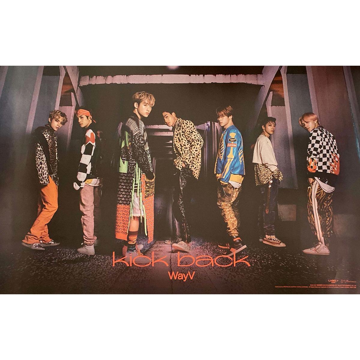 WAYV 3RD MINI ALBUM 'KICK BACK' KIHNO KIT POSTER ONLY