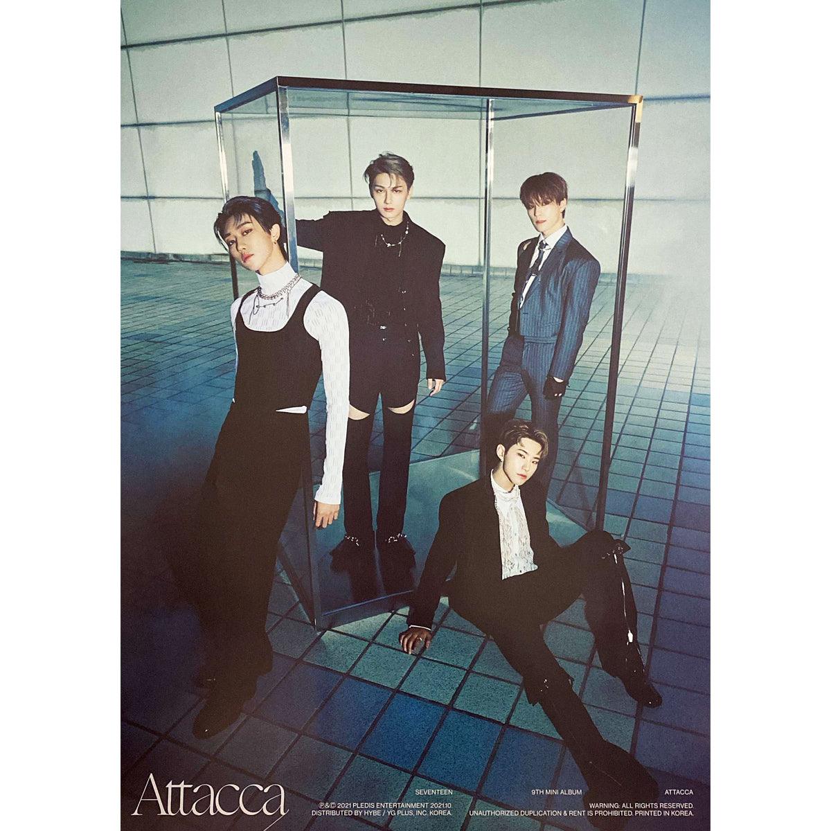 SEVENTEEN 9TH MINI ALBUM 'ATTACCA' POSTER ONLY - KPOP REPUBLIC