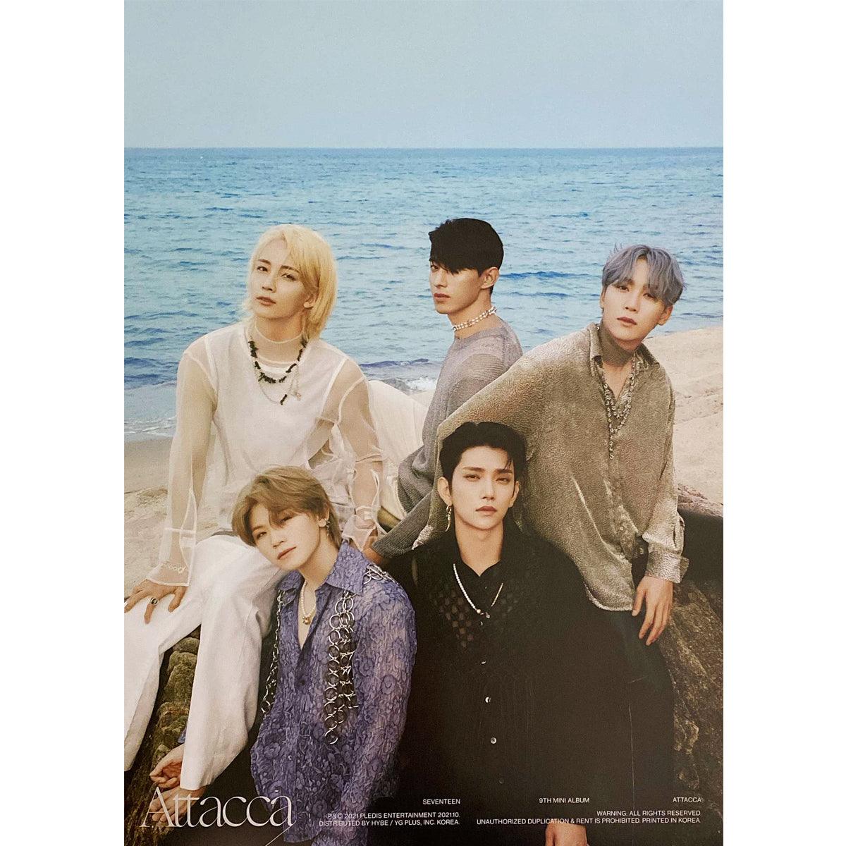SEVENTEEN 9TH MINI ALBUM 'ATTACCA' POSTER ONLY - KPOP REPUBLIC