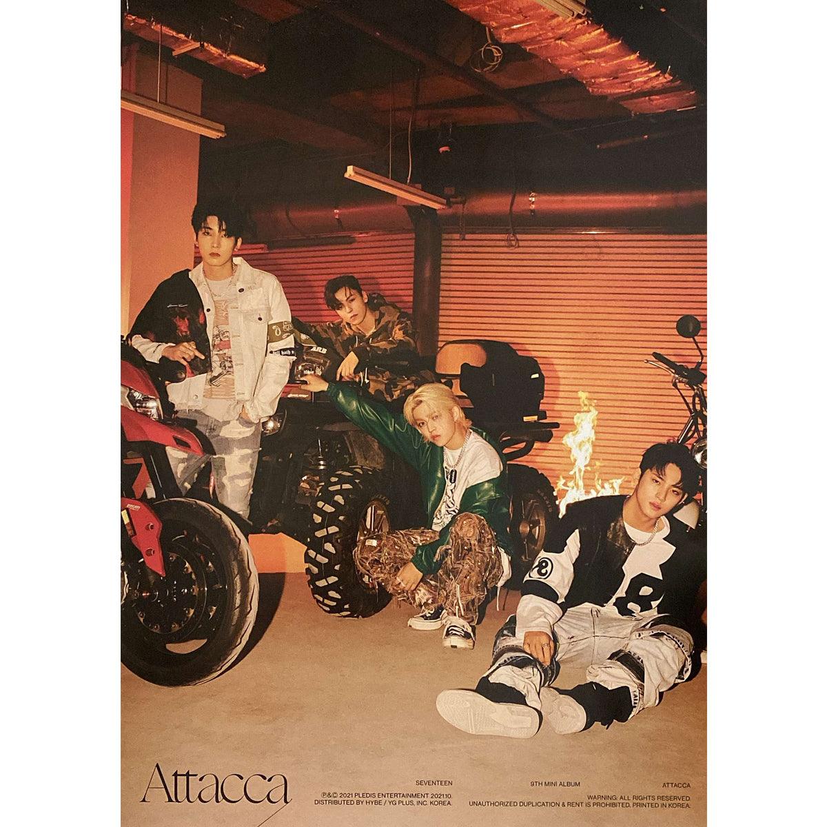 SEVENTEEN 9TH MINI ALBUM 'ATTACCA' POSTER ONLY - KPOP REPUBLIC
