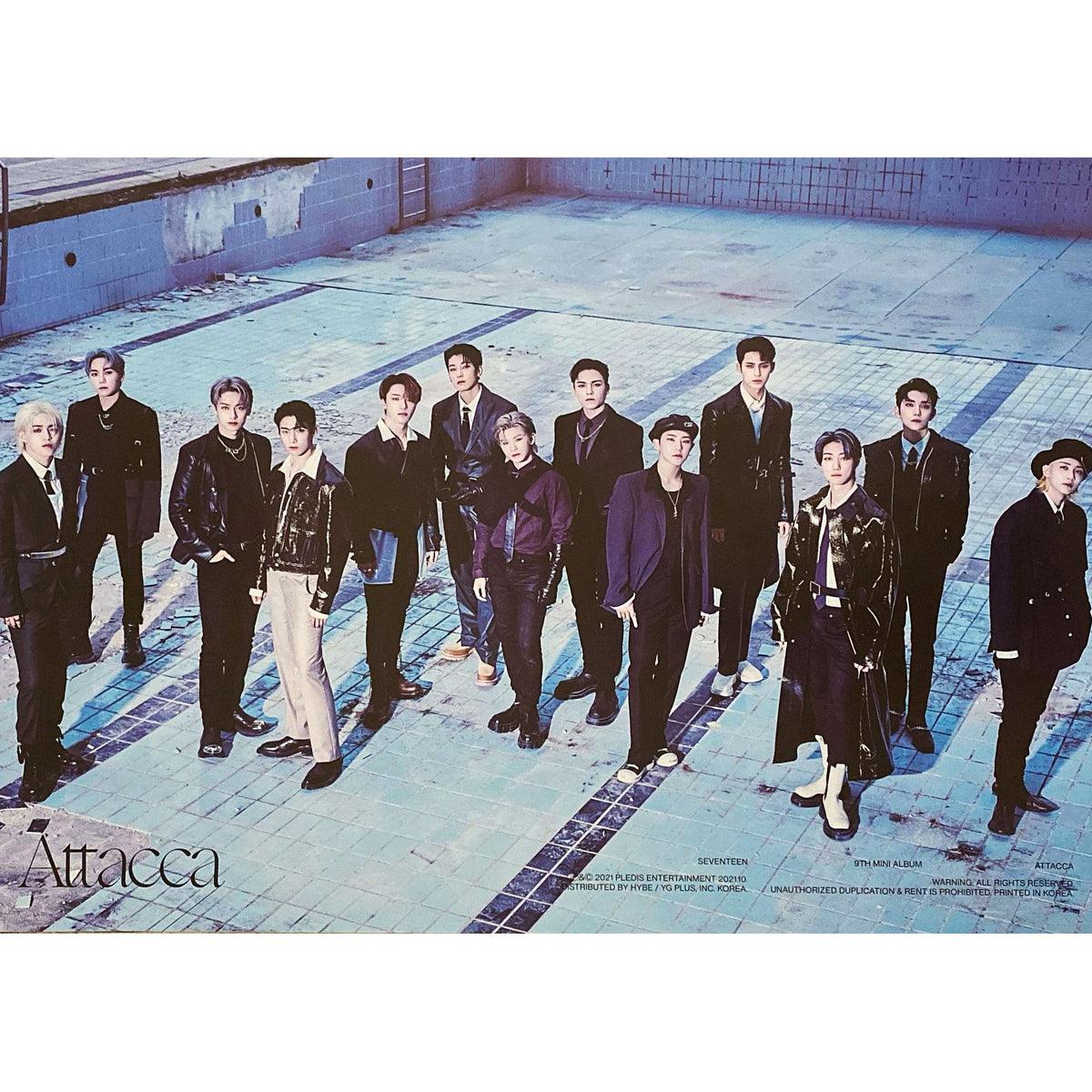 SEVENTEEN 9TH MINI ALBUM 'ATTACCA' POSTER ONLY - KPOP REPUBLIC