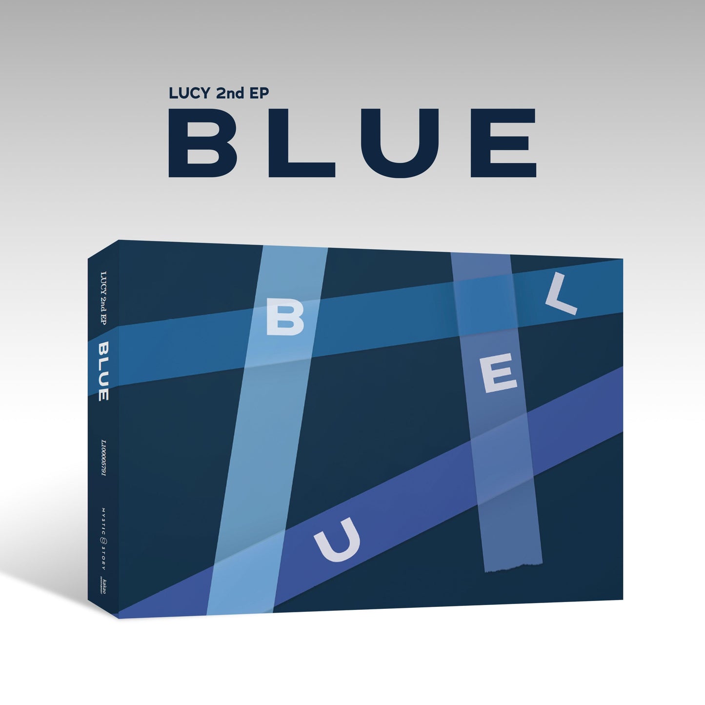 LUCY 2ND EP ALBUM 'BLUE' COVER