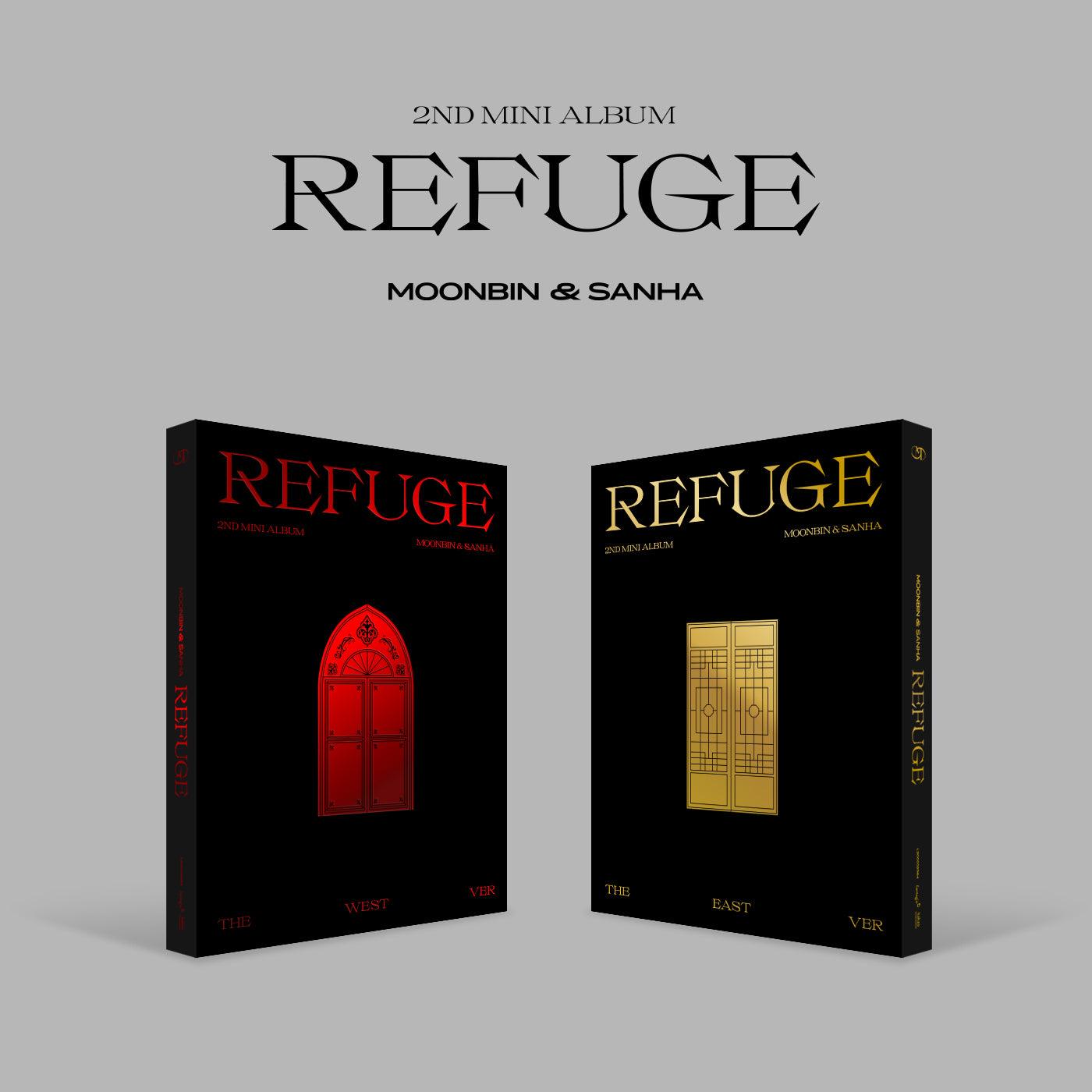 MOONBIN & SANHA (ASTRO) 2ND MINI ALBUM 'REFUGE' SET COVER