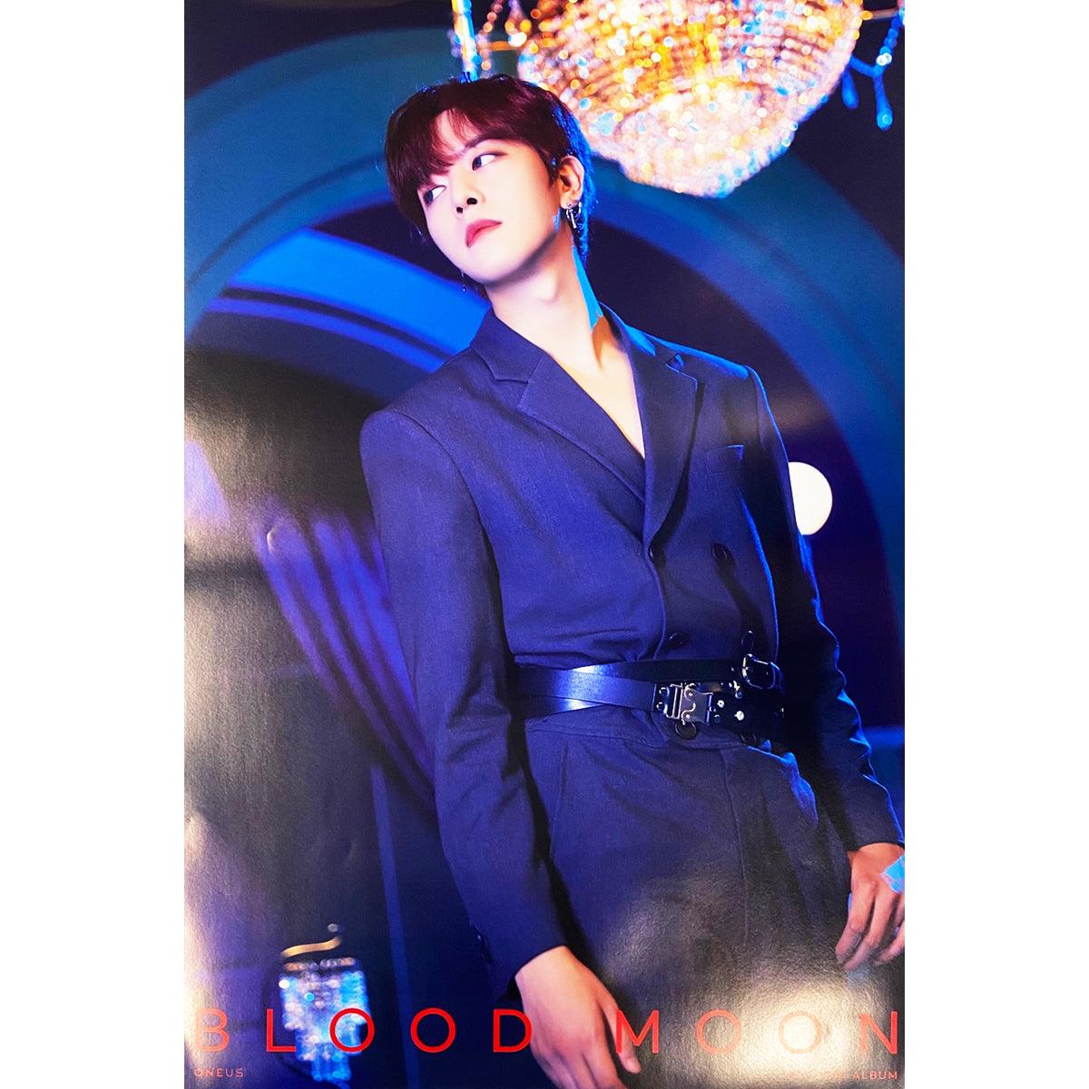 ONEUS 6TH MINI ALBUM 'BLOOD MOON' POSTER ONLY - KPOP REPUBLIC