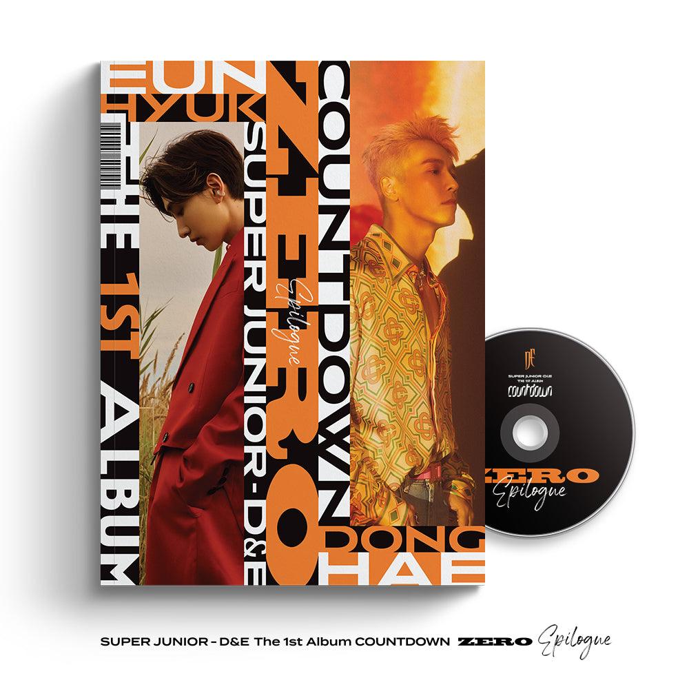 SUPER JUNIOR D&E 1ST ALBUM 'COUNTDOWN : EPILOGUE' ZERO VERSION COVER