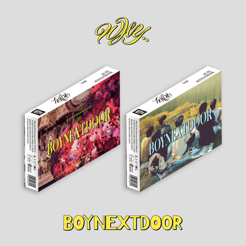 BOYNEXTDOOR 1ST EP ALBUM 'WHY..' COVER
