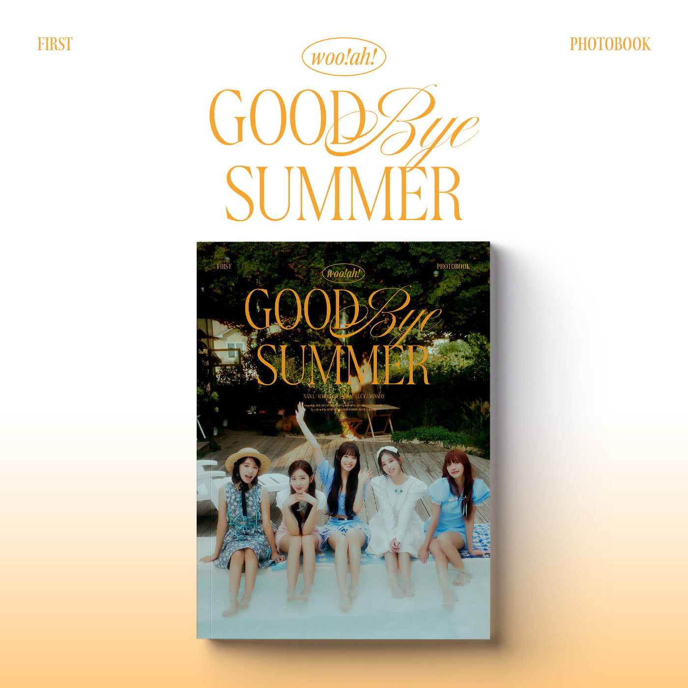 WOO!AH! 1ST PHOTOBOOK 'GOODBYE SUMMER' COVER