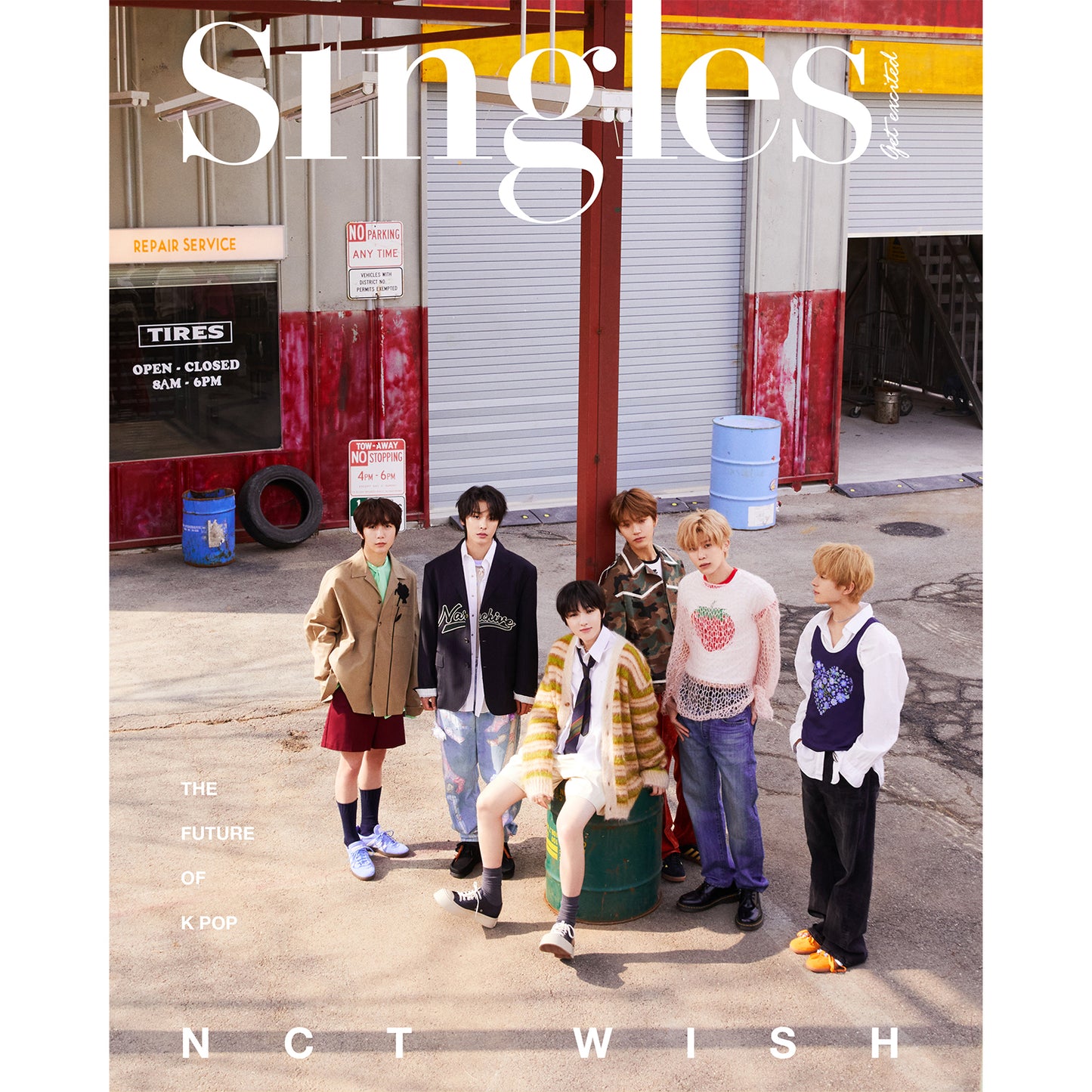 SINGLES 'MARCH 2024 - NCT WISH' A VERSION COVER